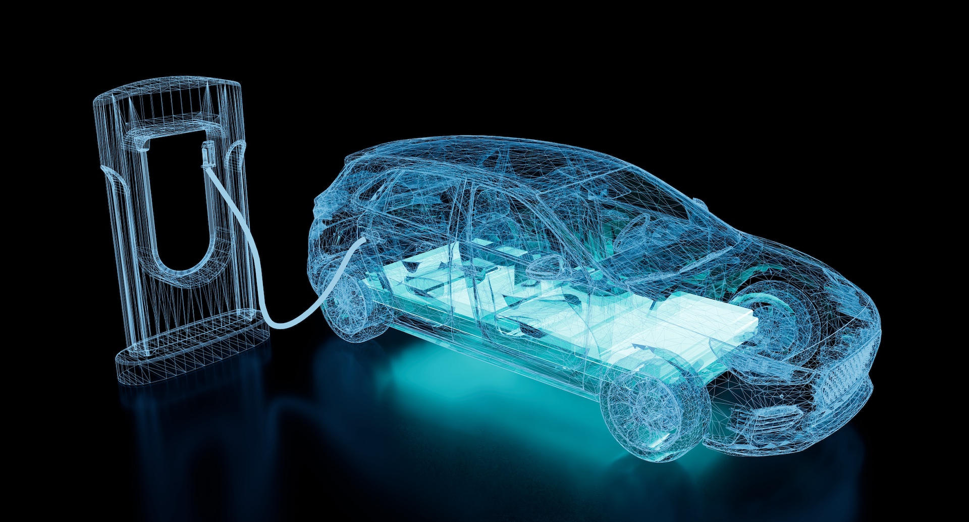 Solid State Battery for EV Electric Vehicle, new research and development batteries with solid electrolyte energy storage for automotive car industry, cathode