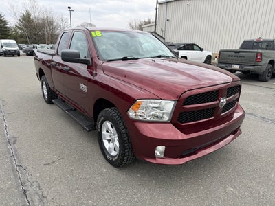 2018 RAM 1500 Express Quad Cab 4x4 6'4' Box