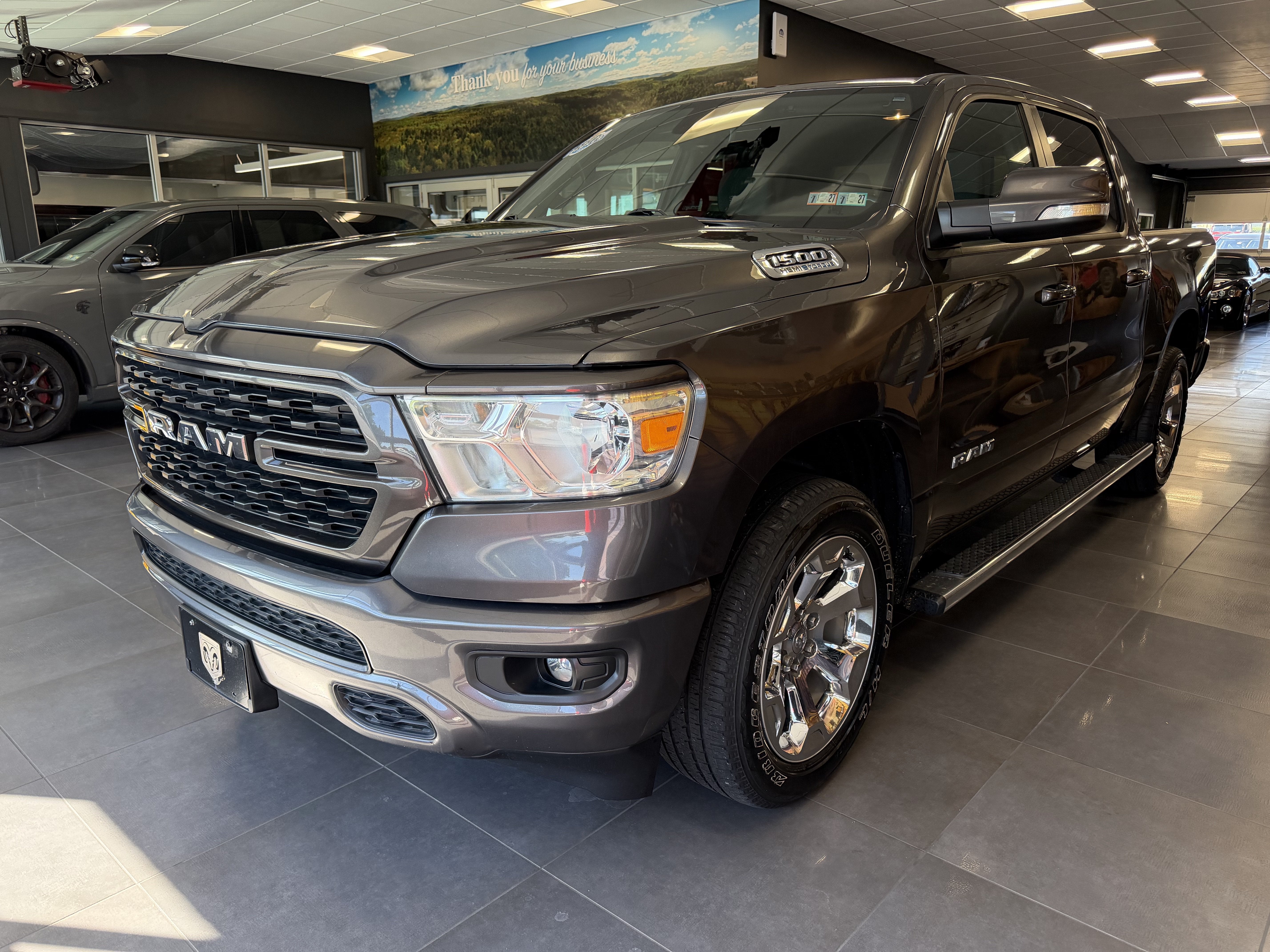 2022 RAM 1500 Big Horn Crew Cab 4x4 5'7' Box
