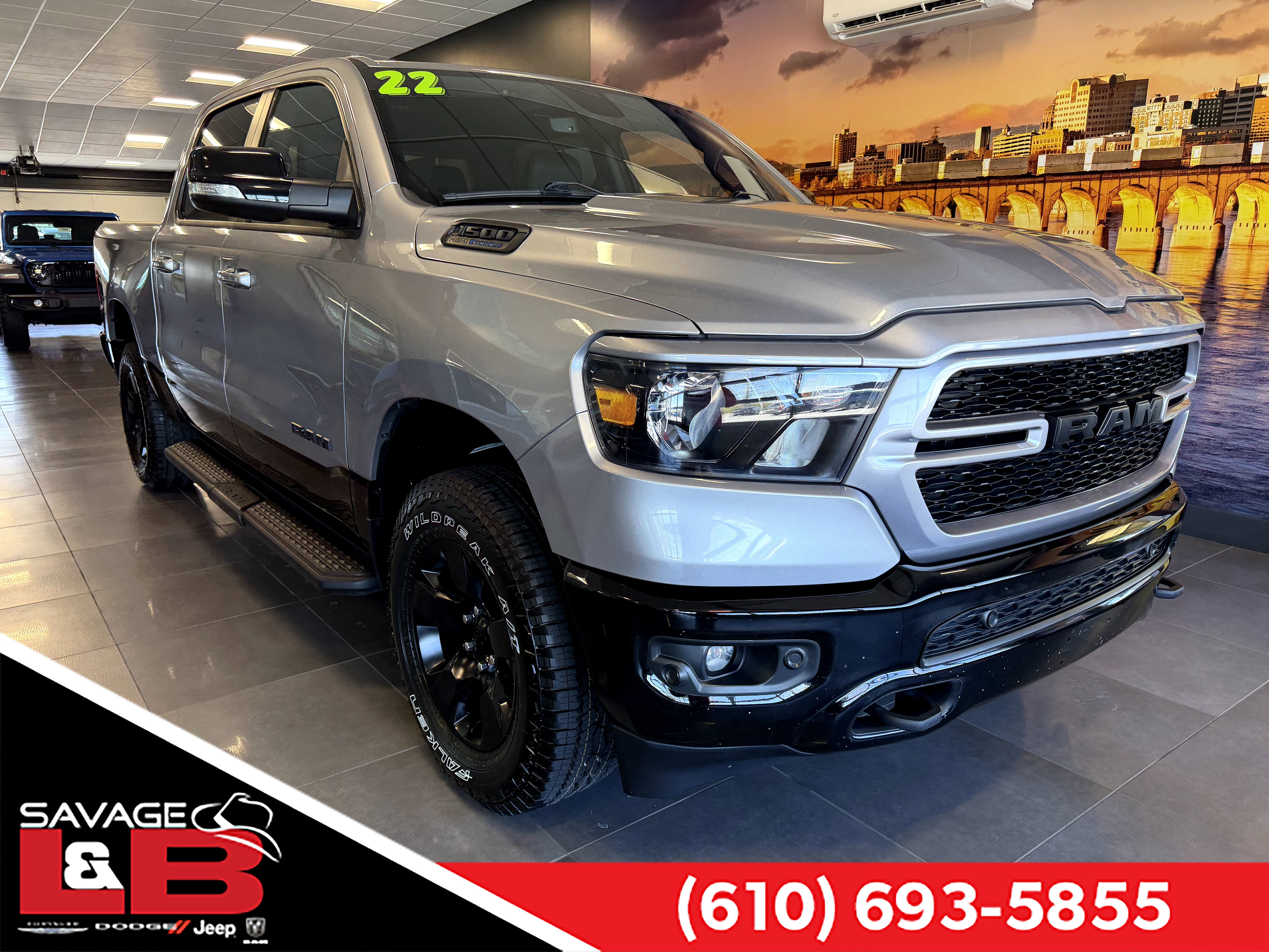 2022 RAM 1500 Big Horn Crew Cab 4x4 5'7' Box