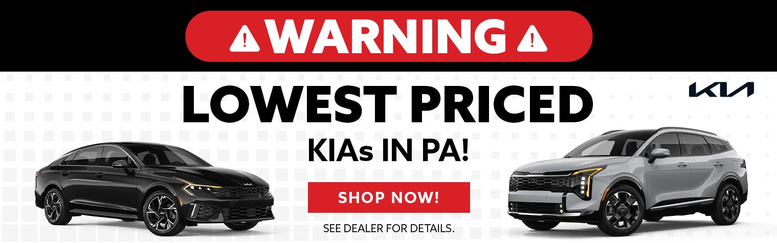Lowest Priced KIAs in PA